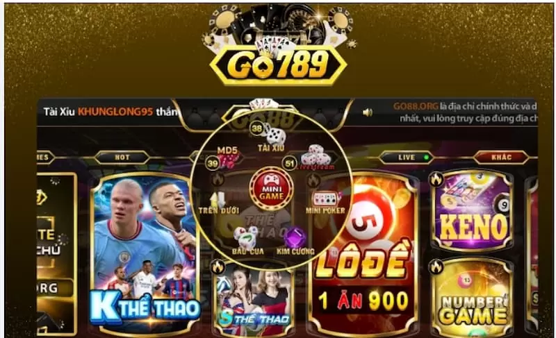 Kho game bài siêu hấp dẫn tại Go789