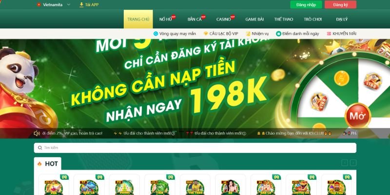 Giới thiệu về sân chơi game bài K9 CC